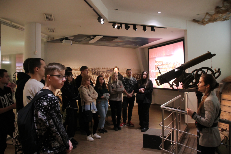 Сегодня в Тульском музее оружия стартовала «Неделя студенчества»! Тульский Государственный Музей Оружия