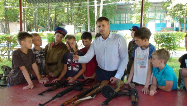 Музейный «Курс молодого бойца» для военно-исторической смены Российского военно-исторического общества Тульский Государственный Музей Оружия