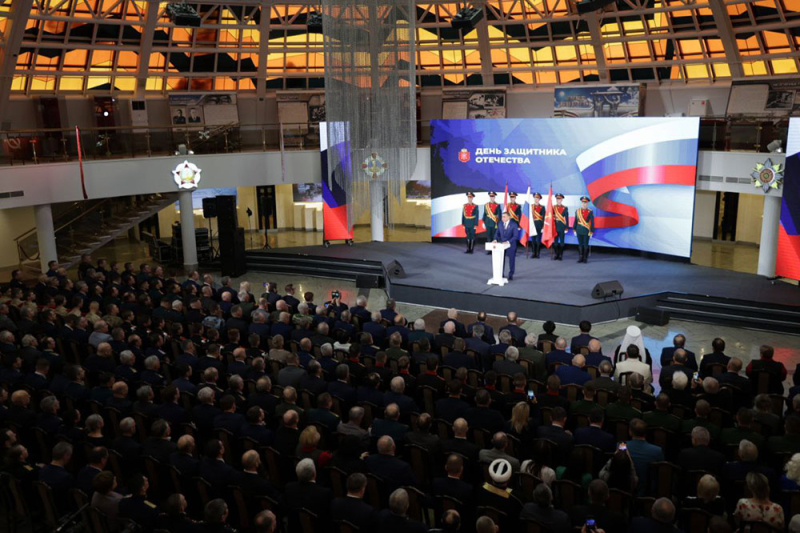 22 февраля в Тульском государственном музее оружия состоялось торжественное собрание, посвященное Дню защитника Отечества. Тульский Государственный Музей Оружия