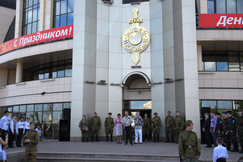 «Победа в сердце каждого из нас!» - День Победы в музее оружия! Праздник начался! Тульский Государственный Музей Оружия