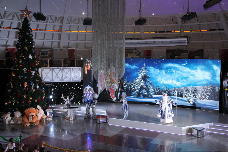 «Звездный дозор Богатырского Шлема»: первые детские новогодние представления в Тульском музее оружия. Фоторепортаж. Тульский Государственный Музей Оружия