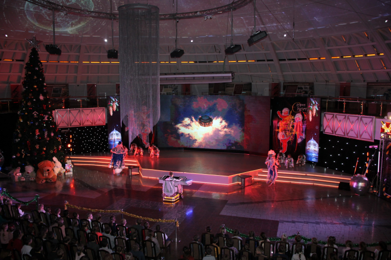 «Звездный дозор Богатырского Шлема»: первые детские новогодние представления в Тульском музее оружия. Фоторепортаж. Тульский Государственный Музей Оружия