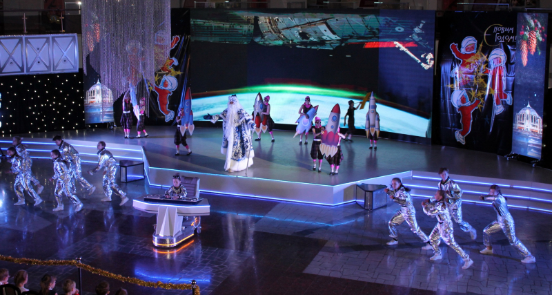 «Звездный дозор Богатырского Шлема»: первые детские новогодние представления в Тульском музее оружия. Фоторепортаж. Тульский Государственный Музей Оружия