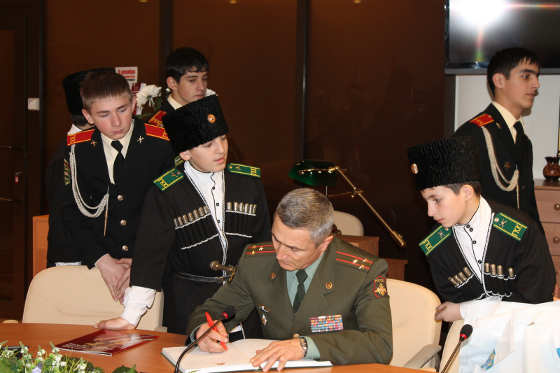 «Мы горды, что посетили ваш музей». Кадеты Горского Кадетского корпуса Республики Ингушетия в музее оружия Тульский Государственный Музей Оружия