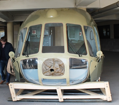 Кабина вертолета Ми-8ТВ теперь в музее оружия! Подготовка к работам по завершению новой постоянной экспозиции продолжается! Тульский Государственный Музей Оружия