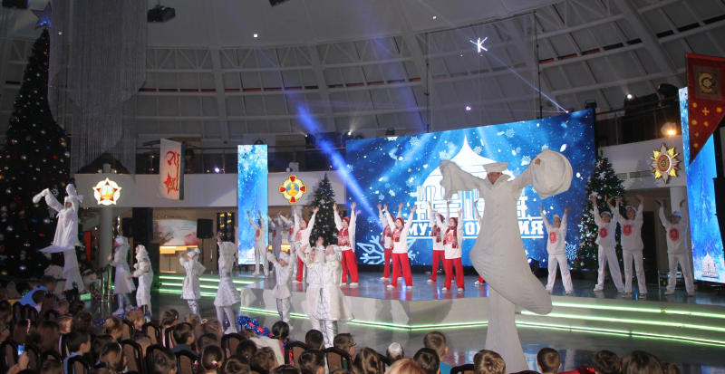 В Тульском государственном музее оружия завершились масштабные новогодние детские театрализованные представления «Морской поход Богатырского Шлема» Тульский Государственный Музей Оружия