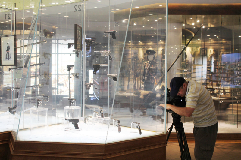 Журналисты ведущих средств массовой информации города Москвы посетили Тульский музей оружия. Тульский Государственный Музей Оружия