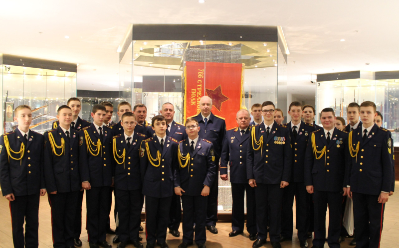 Торжественный прием кадет Следственного комитета Российской Федерации в музее оружия Тульский Государственный Музей Оружия