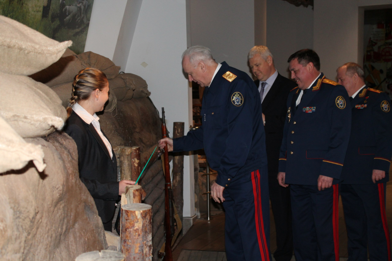 Торжественный прием кадет Следственного комитета Российской Федерации в музее оружия Тульский Государственный Музей Оружия