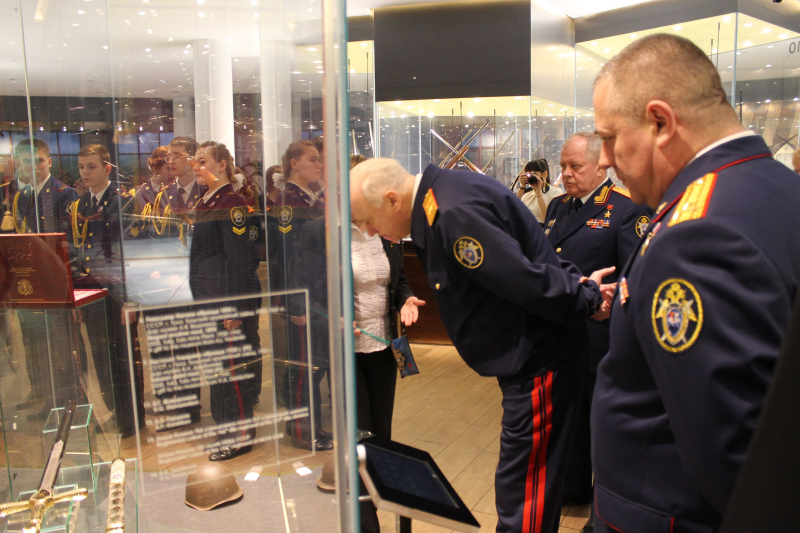 Торжественный прием кадет Следственного комитета Российской Федерации в музее оружия Тульский Государственный Музей Оружия