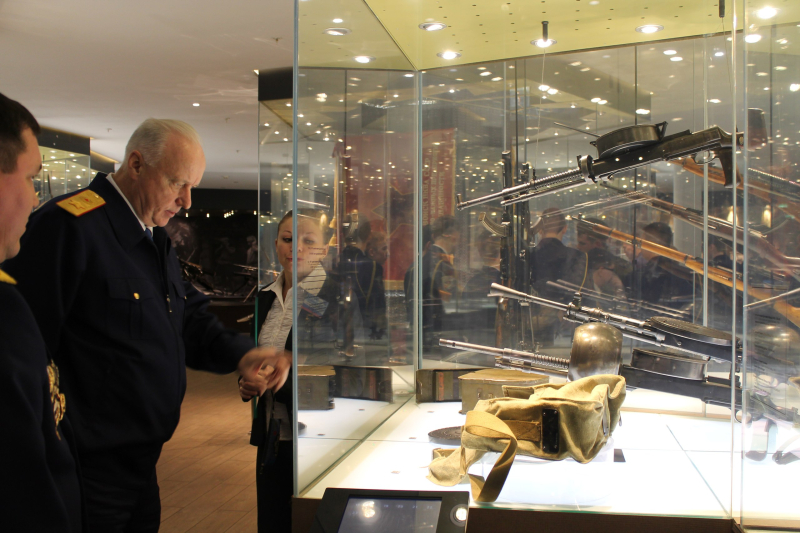 Торжественный прием кадет Следственного комитета Российской Федерации в музее оружия Тульский Государственный Музей Оружия