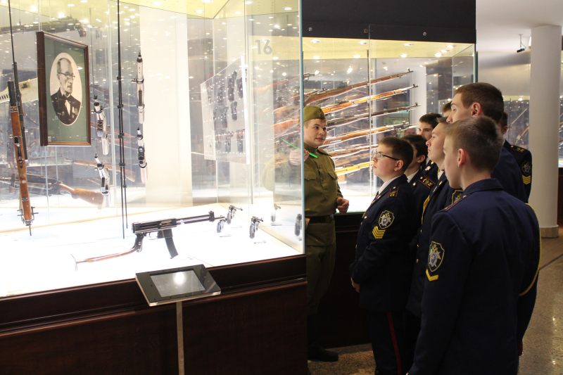 Торжественный прием кадет Следственного комитета Российской Федерации в музее оружия Тульский Государственный Музей Оружия