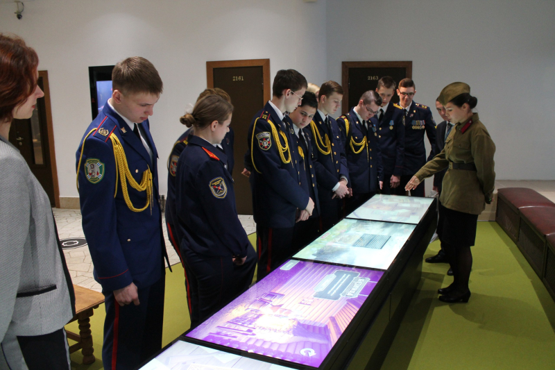 Торжественный прием кадет Следственного комитета Российской Федерации в музее оружия Тульский Государственный Музей Оружия