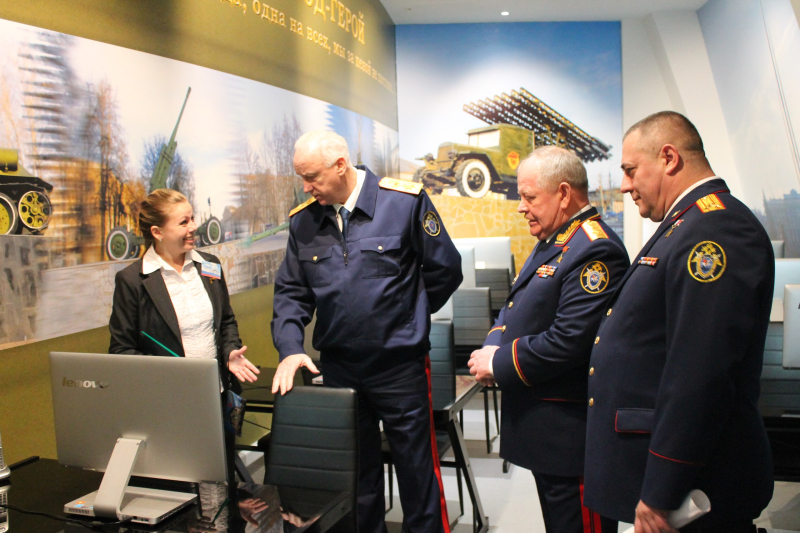 Торжественный прием кадет Следственного комитета Российской Федерации в музее оружия Тульский Государственный Музей Оружия