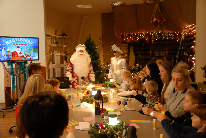 Мастерская Дедушки Мороза открыта в музее оружия! Тульский Государственный Музей Оружия