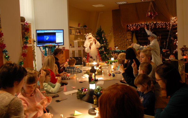 Мастерская Дедушки Мороза открыта в музее оружия! Тульский Государственный Музей Оружия