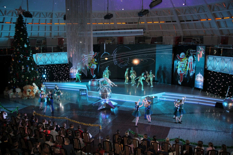 «Звездный дозор Богатырского Шлема»: детские новогодние представления в Тульском музее оружия. Фоторепортаж. Тульский Государственный Музей Оружия