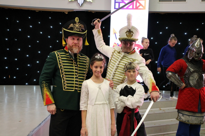 Премьера новогоднего военно-исторического театрализованного представления «Богатырский «шлем» на страже Нового года» Тульский Государственный Музей Оружия